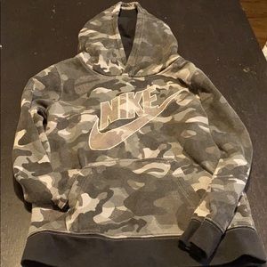 Gray Camo Hoodie